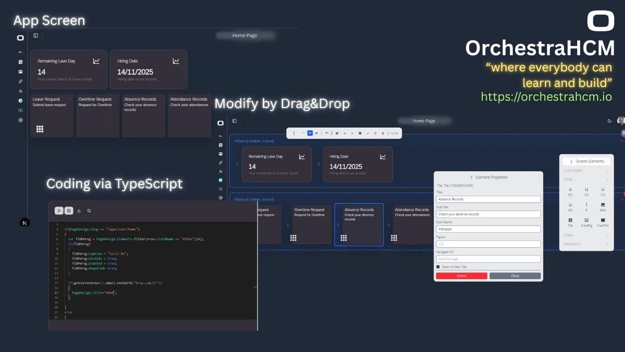 Düşük Kodlu Geliştirme ile İK-Odaklı Uygulama